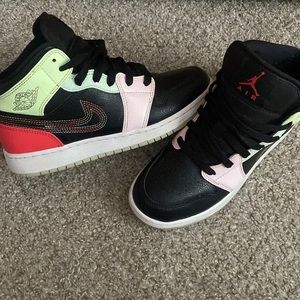 Nike Air Jordan Multi Colored High Tops